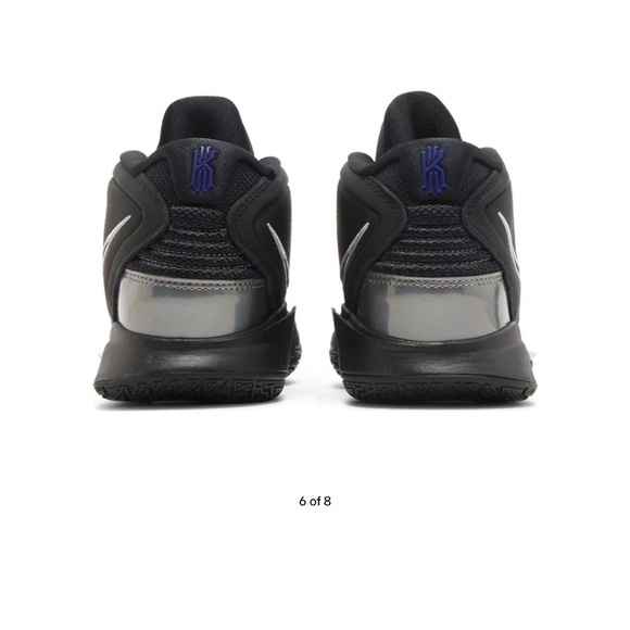 New Nike Kyrie Infinity Black metallic Silver Mens‎ size 11 - Picture 6 of 12